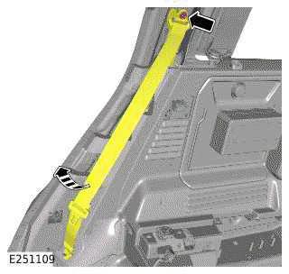 Second Row Seatbelt Retractor - 110